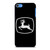 JOHN DEERE BLACK LOGO iPod Touch 7 Case Cover