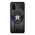 HOUSTON ASTROS BASEBALL MLB WOOD LOGO Samsung Galaxy S20 Plus Case Cover