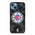 LOS ANGELES CLIPPERS BLACK CAMO iPhone 13 Case Cover LOS ANGELES CLIPPERS BLACK CAMO iPhone 13 Case Cover