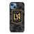 LOS ANGELES FC MLS BLACK CAMO iPhone 13 Case Cover LOS ANGELES FC MLS BLACK CAMO iPhone 13 Case Cover