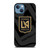 LOS ANGELES FC MLS BLACK iPhone 13 Case Cover