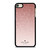 KATE SPADE NEW YORK ROSE WHITE GLITTER iPod Touch 6 Case Cover