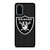 LAS VEGAS RAIDERS FOOTBALL TEXT Samsung Galaxy S20 Plus Case Cover
