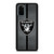 LAS VEGAS RAIDERS NFL METAL STRIPE Samsung Galaxy S20 Plus Case Cover