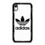 ADIDAS TREFOIL ROUND WHITE iPhone XR Case Cover
