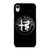 ALFA ROMEO METAL BLACK iPhone XR Case Cover