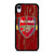ARSENAL FC WOODEN LOGO iPhone XR Case Cover