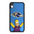 BALTIMORE RAVENS THE SIMPSON iPhone XR Case Cover