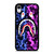 BAPE CAMO LOGO BLUE PURPLE iPhone XR Case Cover