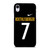 BEN ROETHLISBERGER PITTSBURGH STEELERS NIKE iPhone XR Case Cover