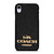 COACH NEW YORK BLACK LEATHER 2 iPhone XR Case Cover