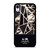 COACH NEW YORK GOLD BLACK TEXTURE iPhone XR Case Cover