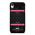 COACH NEW YORK PINK BLACK iPhone XR Case Cover