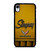 CORVETTE STINGRAY LOGO YELLOW iPhone XR Case Cover