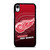 DETROIT RED WINGS HALFTONE EFFECT iPhone XR Case Cover