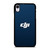 DJI DRONE CAMERA BLUE CARBON iPhone XR Case Cover