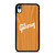 GIBSON GUITAR WOODEN LOGO 2 iPhone XR Case Cover