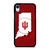 INDIANA HOOSIERS STATE OF MIND SYMBOL iPhone XR Case Cover