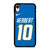 JUSTIN HERBERT LOS ANGELES CHARGERS NFL iPhone XR Case Cover