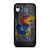 KANSAS JAYHAWKS WOODEN LOGO iPhone XR Case Cover