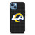 LOS ANGELES RAMS FOOTBALL TEXT iPhone 13 Case Cover