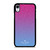 KATE SPADE NEW YORK PINK BLUE GLITTER iPhone XR Case Cover