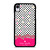 KATE SPADE PINK POLKADOTS iPhone XR Case Cover