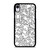 KEITH HARING BLACK WHITE iPhone XR Case Cover