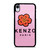 KENZO PARIS PINK FLOWER iPhone XR Case Cover