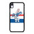 LA DODGERS WHITE STIPS iPhone XR Case Cover