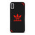 ADIDAS STRIPE RED LOGO iPhone X / XS Case Cover