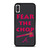 ATLANTA BRAVES FEAR THE CHOP SLOGAN iPhone X / XS Case Cover