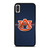 AUBURN TIGERS METAL LOGO iPhone X / XS Case Cover