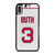 BABE RUTH BOSTON RED SOX iPhone X / XS Case Cover