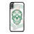 BOSTON CELTICS BASKET SKULL iPhone X / XS Case Cover