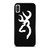 BROWNING ARMS METAL LOGO iPhone X / XS Case Cover