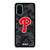 PHILADELPHIA PHILLIES BASEBALL BLACK CAMO Samsung Galaxy S20 Plus Case Cover