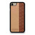COACH NEW YORK BROWN LEATHER iPhone 7 / 8 Case Cover