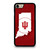 INDIANA HOOSIERS STATE OF MIND SYMBOL iPhone 7 / 8 Case Cover