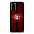 SAN FRANCISCO 49ERS NFL METAL STRIPE Samsung Galaxy S20 Plus Case Cover