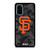SAN FRANCISCO GIANTS BASEBALL BLACK CAMO Samsung Galaxy S20 Plus Case Cover
