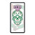 BOSTON CELTICS BASKET SKULL Samsung Galaxy Note 9 Case Cover