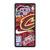 CLEVELAND CAVALIERS NBA STICKER BOMB Samsung Galaxy Note 9 Case Cover