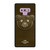 COACH NEW YORK BROWN BEAR Samsung Galaxy Note 9 Case Cover