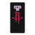 HOUSTON ROCKETS SUEDE LOGO Samsung Galaxy Note 9 Case Cover