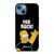 METALLICA ROCK HOMER SIMPSONS iPhone 13 Case Cover
