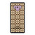 COACH NEW YORK BROWN Samsung Galaxy Note 8 Case Cover