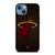 MIAMI HEAT BASKETBALL COURT NBA iPhone 13 Case Cover