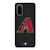 ARIZONA DIAMONDBACKS BASEBALL BLACK Samsung Galaxy S20 Case Cover