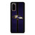 BALTIMORE RAVENS NFL METAL STRIPE Samsung Galaxy S20 Case Cover